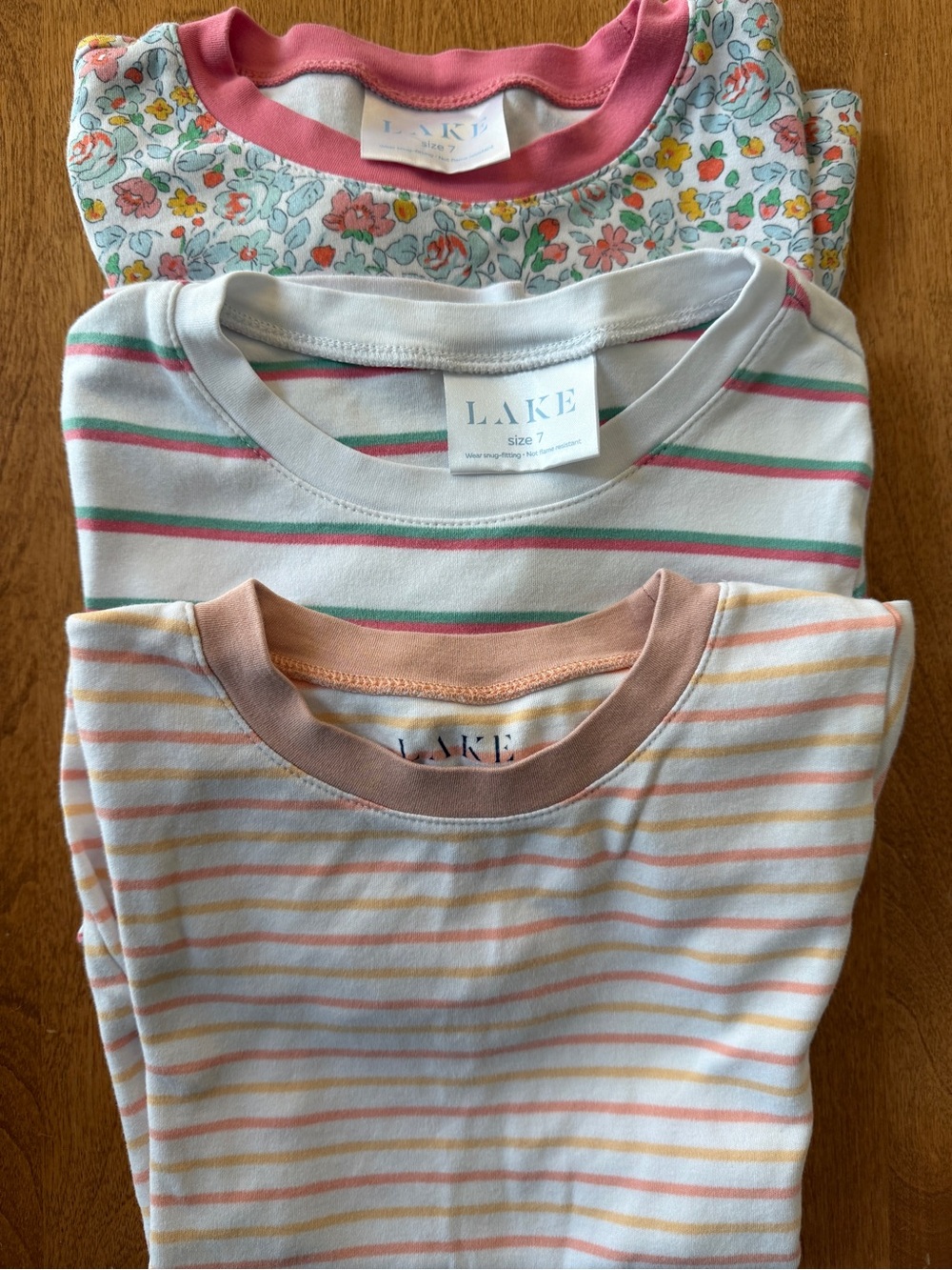 LAKE Kids' pajama set lot